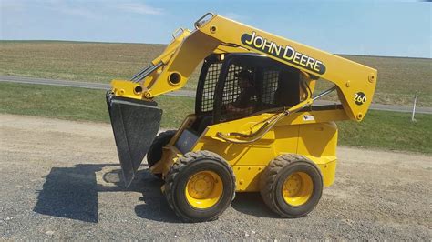 john deere 360 skid steer specs|john deere 260 loader specs.